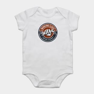 Working Class Union Strong Baby Bodysuit